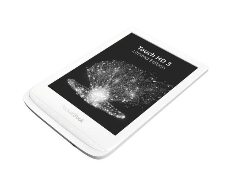 PocketBook Touch 16GB E-Book olvasó, fehér (632-W-GE-WW)