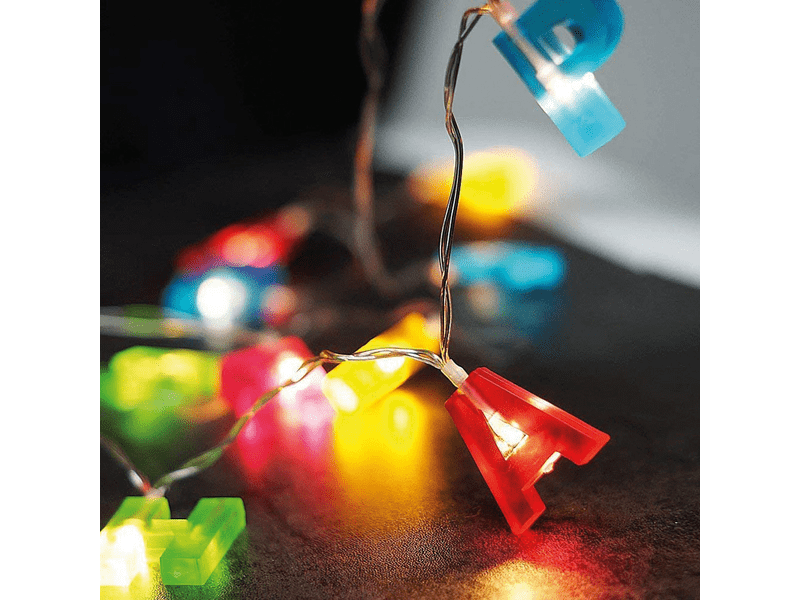 Family 56529A Születésnapi LED-es fényfüzér, színes