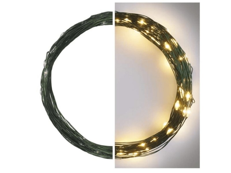 Emos LED karácsonyi nano melegfehér fényfüzér, 4 m (D3AW03)