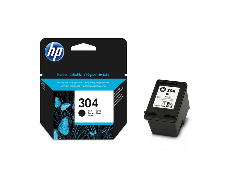 HP 304 crni originalni spremnik s tintom (N9K06AE)