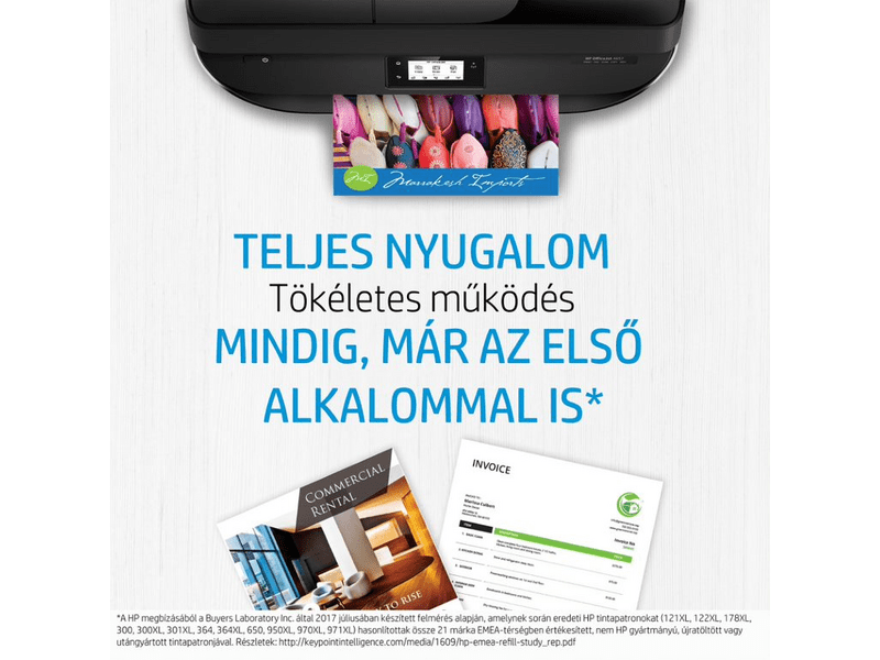 HP No.304 fekete eredeti tintapatron – Instant Ink (N9K06AE)