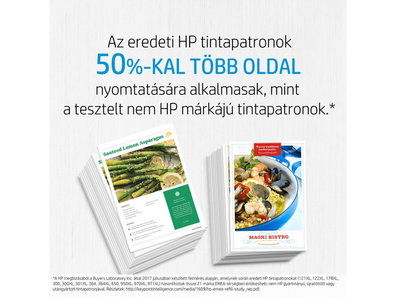 HP No.305 fekete eredeti tintapatron – Instant Ink (3YM61AE)