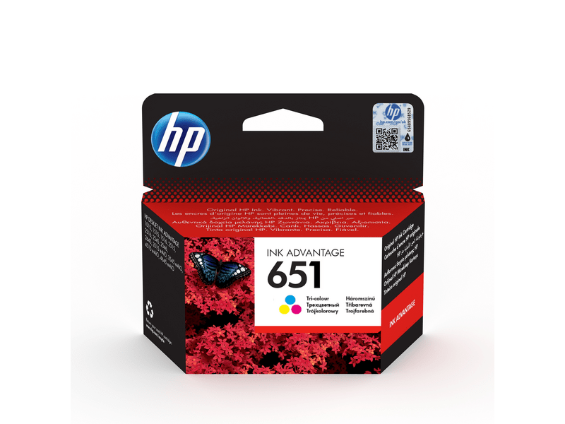 HP 651 háromszínű eredeti tintapatron (C2P11AE)