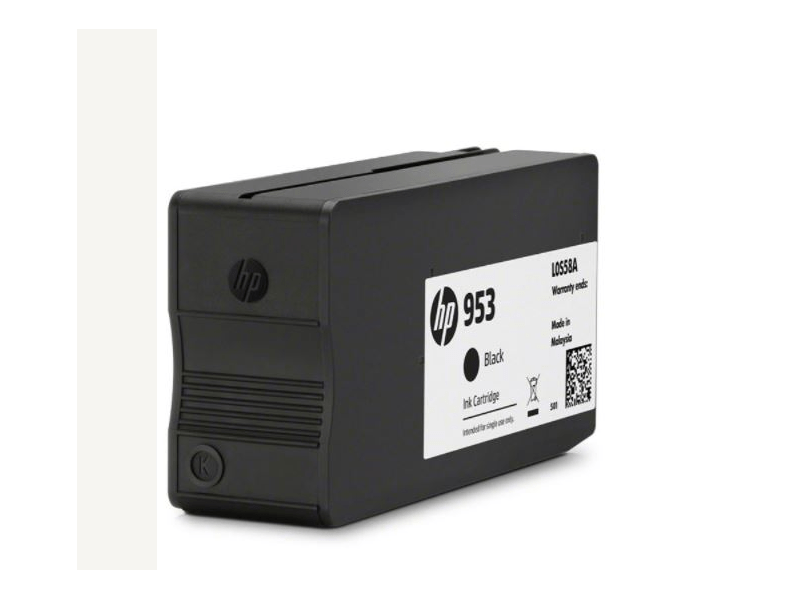 HP 953 fekete eredeti tintapatron (L0S58AE)