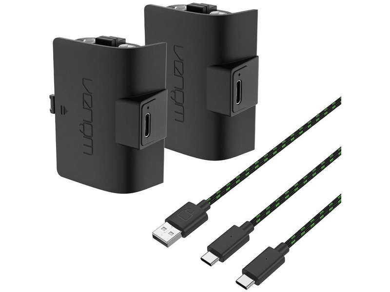 Venom VS2883 Nagy kapacitású Xbox kontroller akku, 2 db, fekete