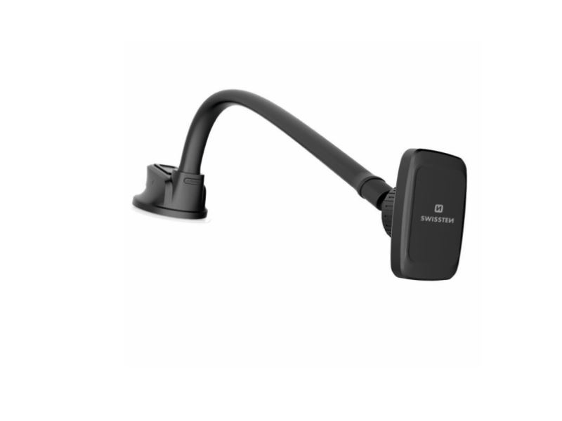 Swissten magnetni auto držač za kontrolnu ploču, vjetrobransko staklo (65010502)