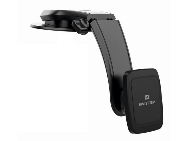Swissten mágneses autós tablet- és telefontartó műszerfalra, M5-R1 (65010601)