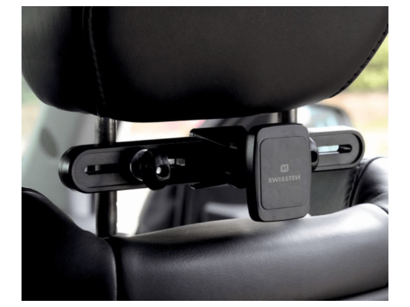 Swissten M5-OP magnetni auto držač za tablet za naslon za glavu (65010503)
