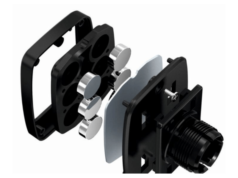 Swissten M5-OP magnetni auto držač za tablet za naslon za glavu (65010503)