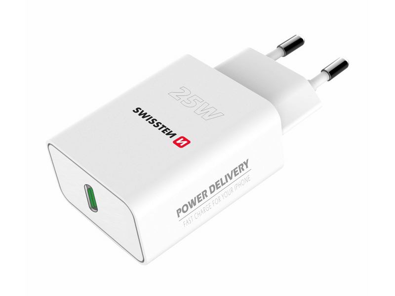 Swissten hálózati töltő adapter PowerDelivery 25W (22060300)