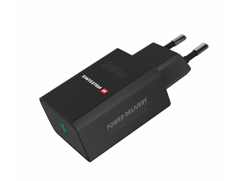 Swissten hálózati töltő adapter PowerDelivery 25W (22060400)