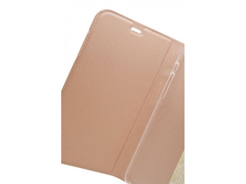 Cellect Xiaomi Redmi Note 10 5G Oldalra nyíló tok, rózsaarany (BOOKTYPE-XIAN10-5GRG)