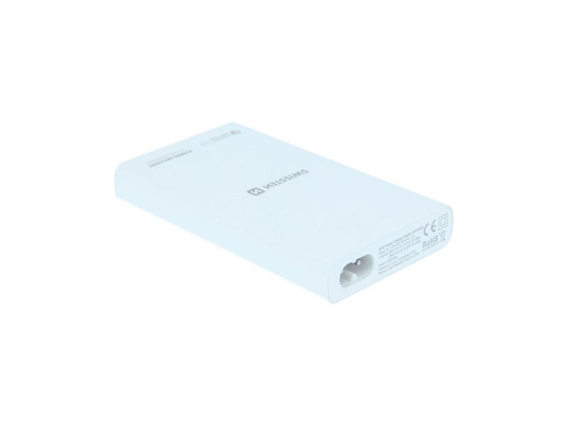 Swissten univerzalni punjač, 60 W, 2X Power Delivery 3.0 port & 1X Qualcomm QuickCharge 3.0 USB port PPS (22013345)
