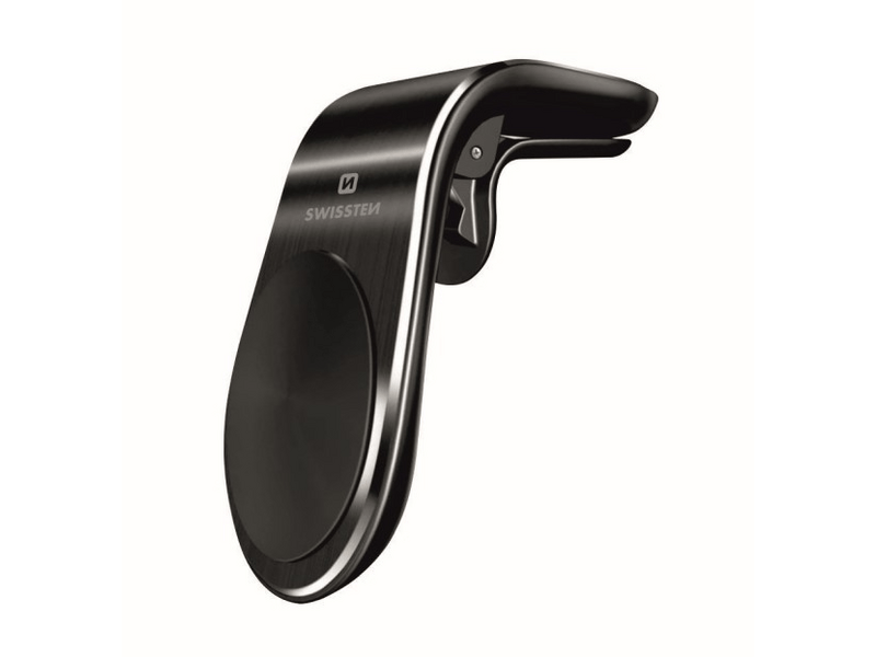 Swissten Easy Mount magnetni auto držač za ventilacijsku rešetku, crni (65010700)