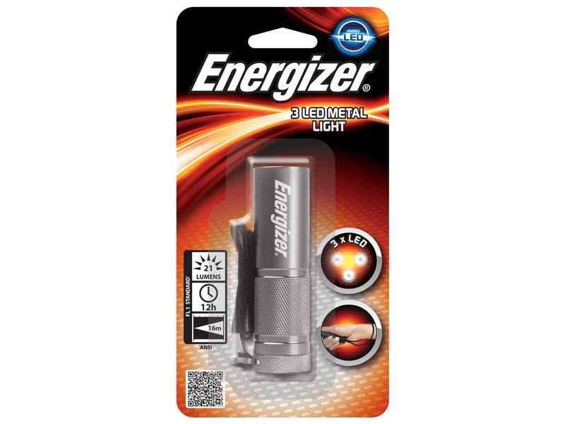 Energizer Metal Light LED (3AAA) svjetiljka, bez baterije (NZFHM001)