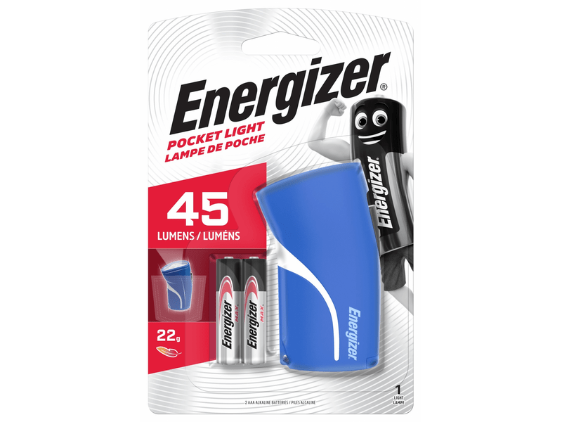 Energizer Pocket Light + 3 db AAA elemlámpa (NZFHO001)