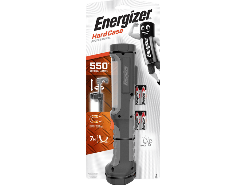 Energizer Hardcase Pro Work Light + 4AA elemlámpa (NZFWH005)