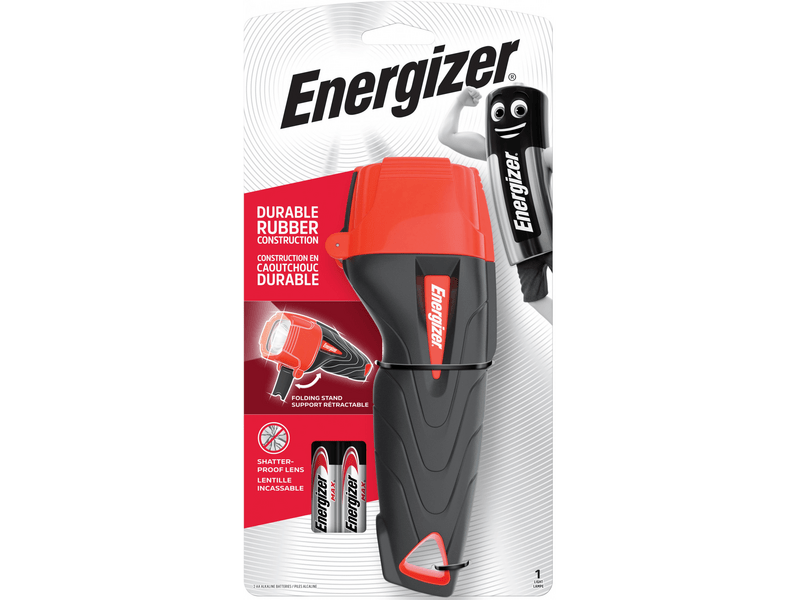 Energizer Impact Rubber LED + 2 db AA elemlámpa (NZFWI001)