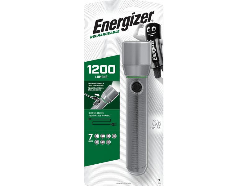 Energizer Metal Vision HD Focus LED akkus elemlámpa (NZFWM003)