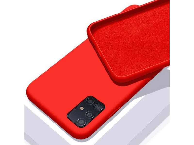 Cellect iPhone 13 Pro Max Premium Szilikon tok, piros (CEL-PREM-IPH1367-R)