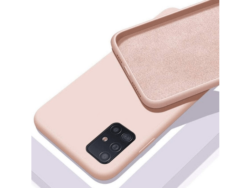 Cellect Premium Szilikon Tok, Xiaomi Mi 11i Pro, púder (CEL-PREM-MI11I-PU)