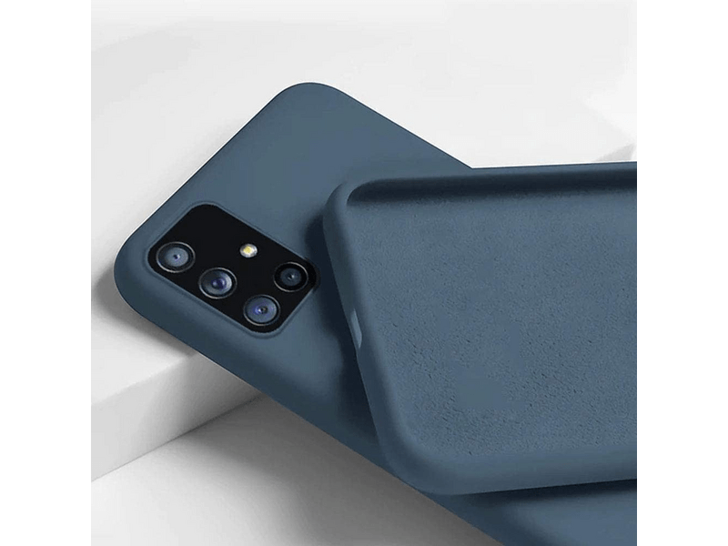 Cellect Samsung A52 Premium Szilikon tok, kék (CEL-PREM-SAM-A52-BL)