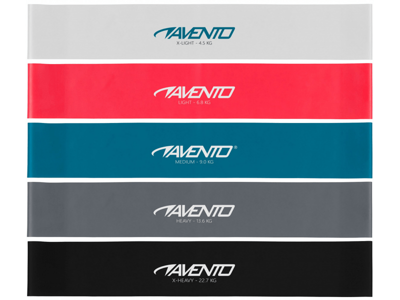 Avento 5 Levels gumiszalag hurok szett (40144)