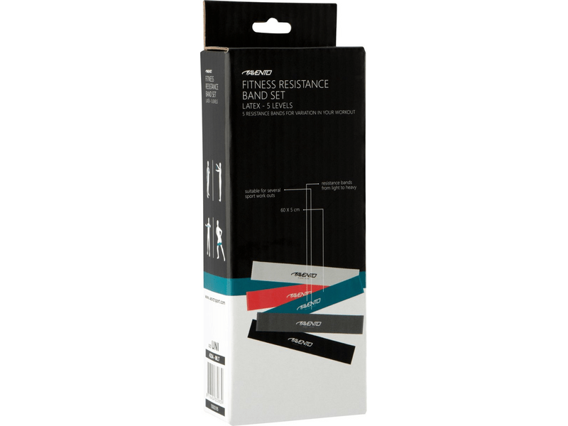 Avento 5 Levels gumiszalag hurok szett (40144)