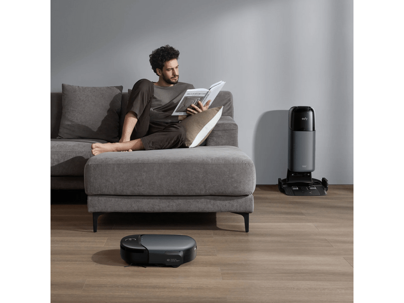 Eufy Omni S1 Robotporszívó, fekete (T2071G11)