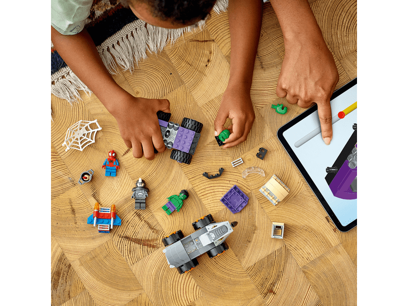LEGO® Marvel Hulk vs. Rhino teherautós leszámolás (10782)