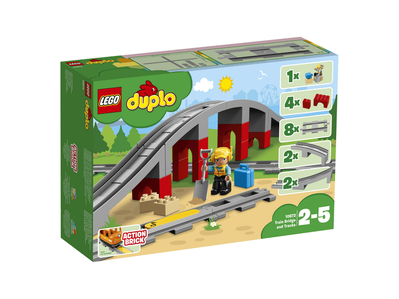 LEGO® DUPLO® Vasúti híd és sínek (10872)