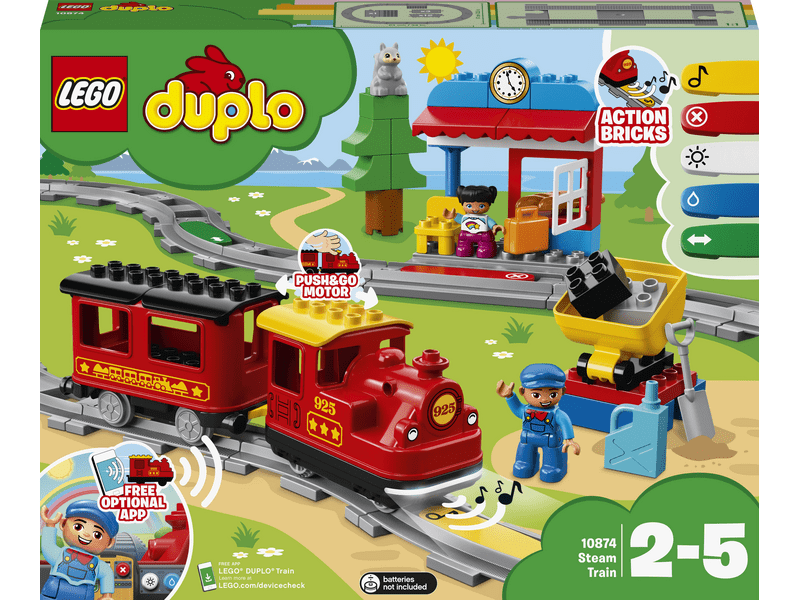 LEGO® DUPLO® Gőzmozdony (10874)