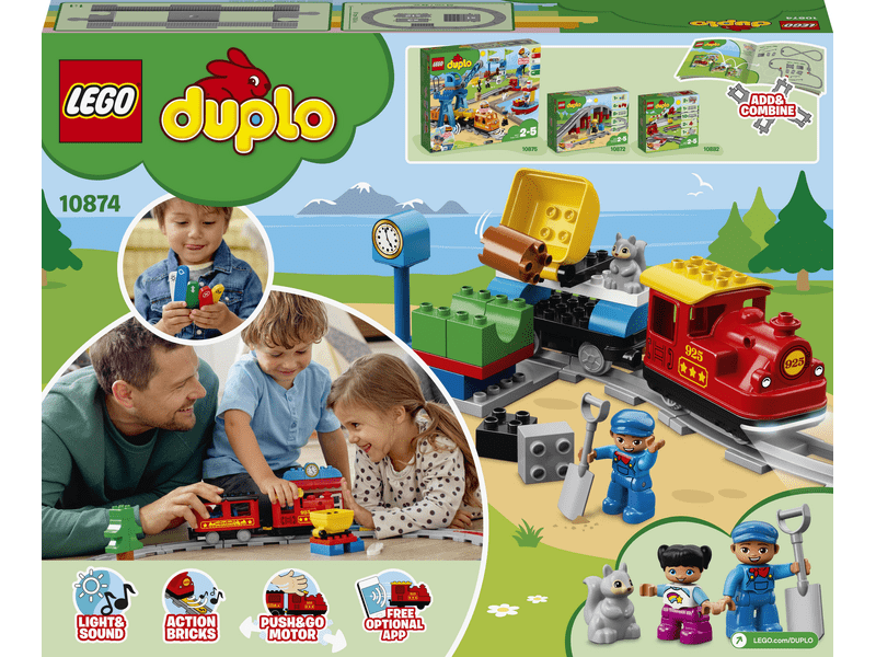 LEGO® DUPLO® Gőzmozdony (10874)