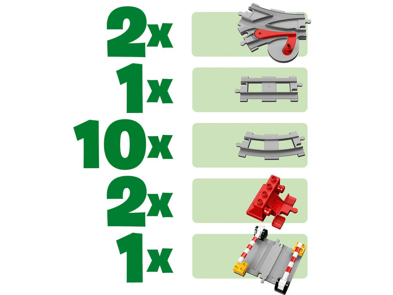 LEGO® DUPLO® Vasúti pálya (10882)