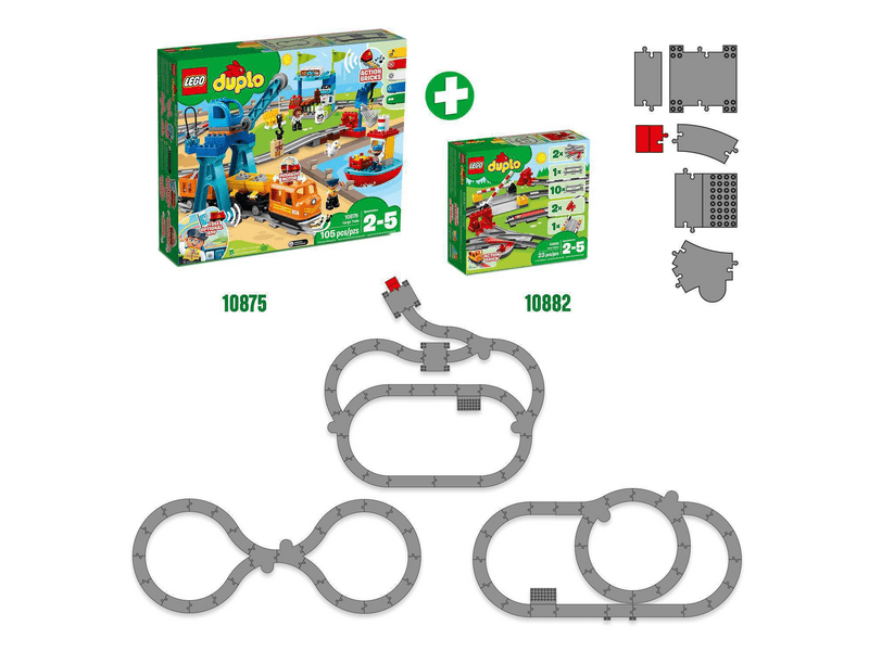 LEGO® DUPLO® Vasúti pálya (10882)
