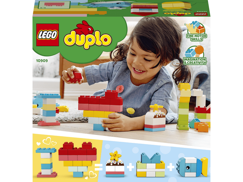 LEGO® DUPLO® Classic Szív doboz (10909)