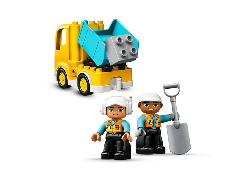 LEGO® DUPLO® Teherautó és lánctalpas exkavátor (10931)