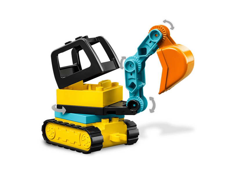 LEGO® DUPLO® Teherautó és lánctalpas exkavátor (10931)