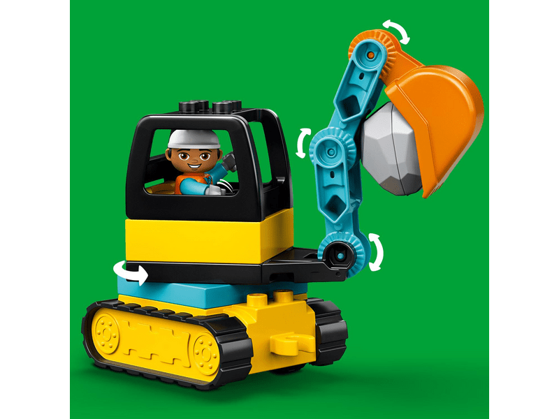 LEGO® DUPLO® Teherautó és lánctalpas exkavátor (10931)