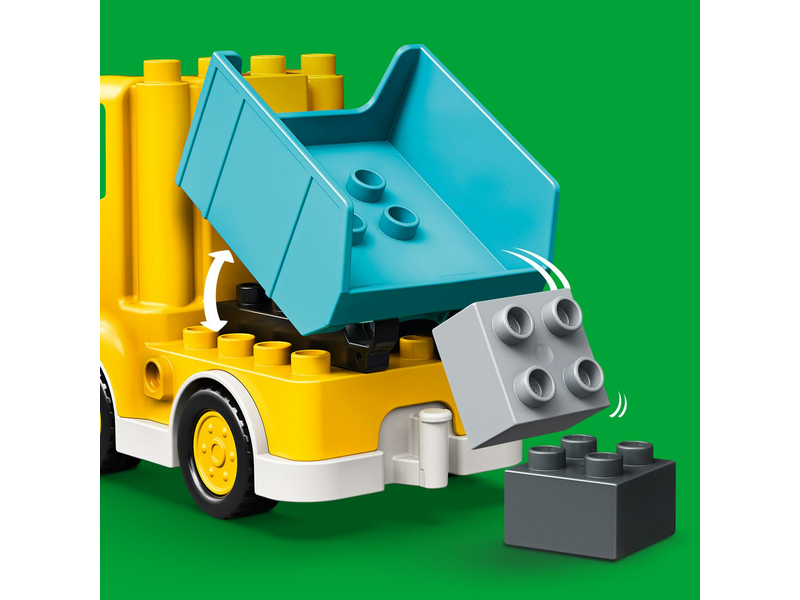 LEGO DUPLO Tehera és lánctalpas exkav