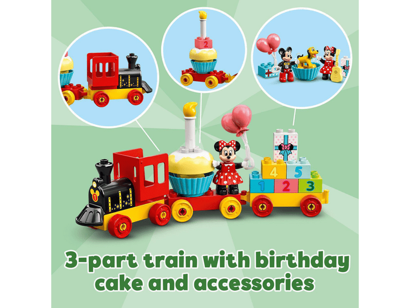LEGO® DUPLO® | Rođendanski vlakić Disney Mickey & Minnie (10941)