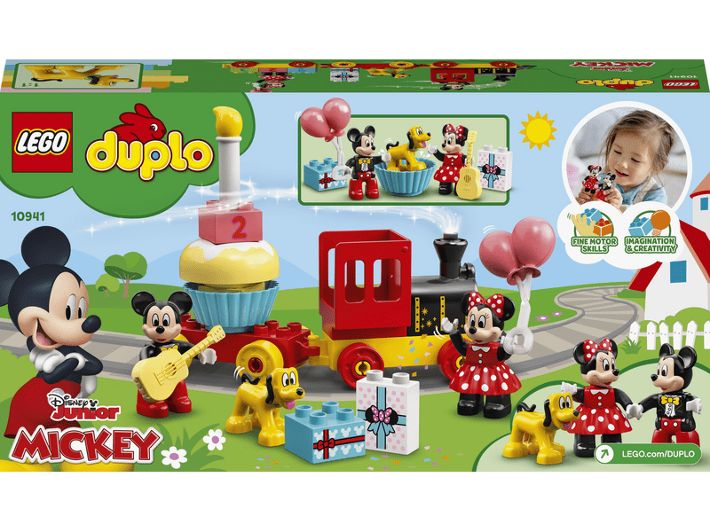 LEGO® DUPLO® | Rođendanski vlakić Disney Mickey & Minnie (10941)