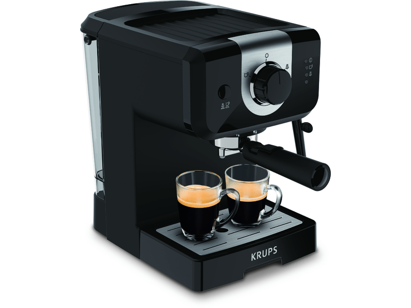 Krups XP320830 Opio Karos presszókávéfőző, Fekete