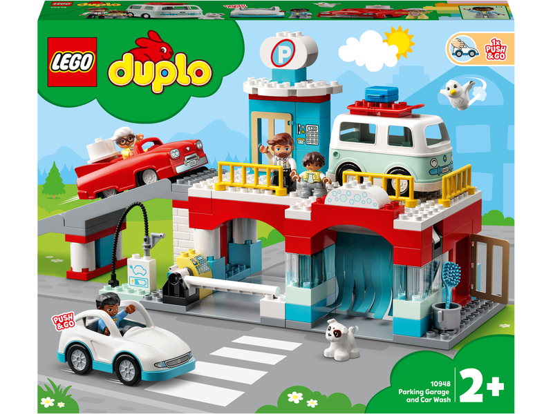 LEGO DUPLO Parkolóház és autómosó
