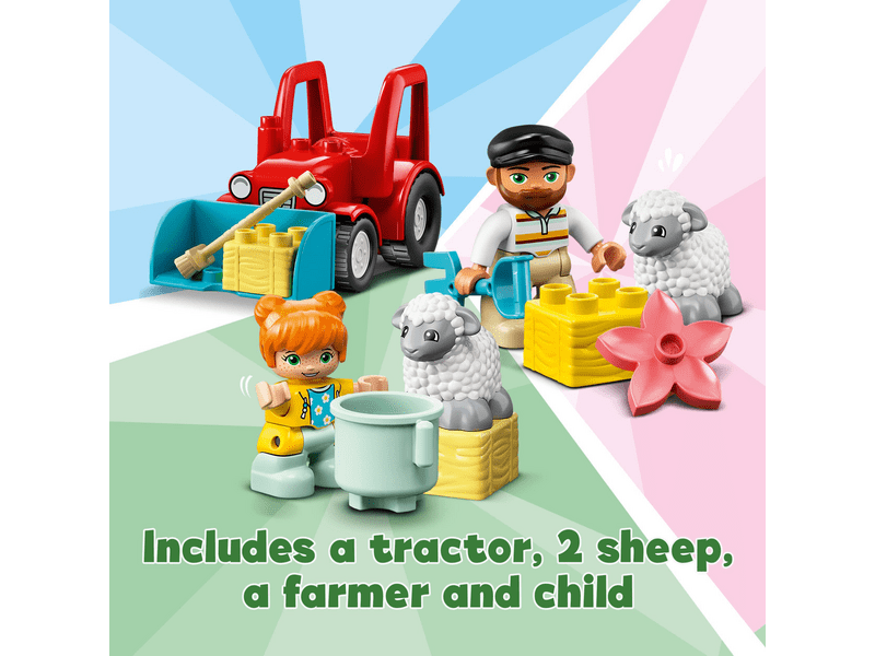LEGO® DUPLO® Farm traktor és állatgondozás (10950)