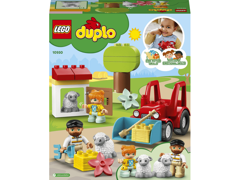 LEGO® DUPLO® Farm traktor és állatgondozás (10950)