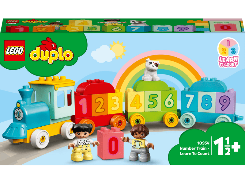 LEGO® DUPLO® Vlak s brojevima - naučite brojati (10954)