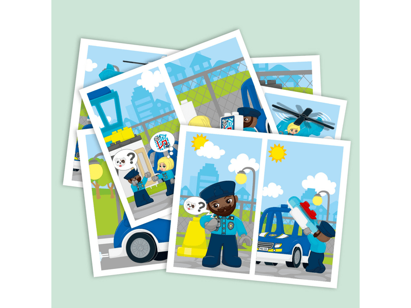 LEGO® DUPLO® Rendőrkapitányság és helikopter (10959)