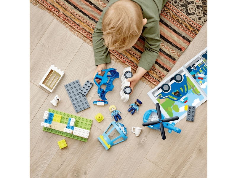 LEGO® DUPLO® Rendőrkapitányság és helikopter (10959)