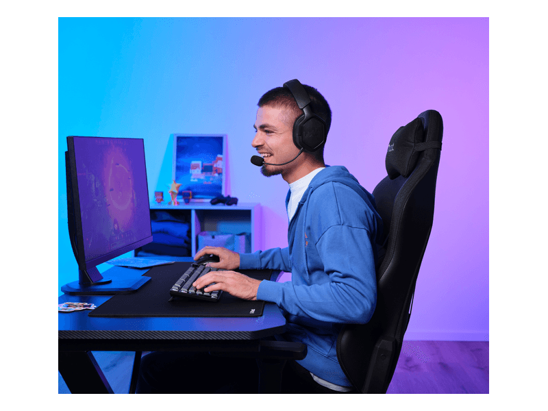 Trust GXT 493 Carus Gaming headset, fekete (25491)